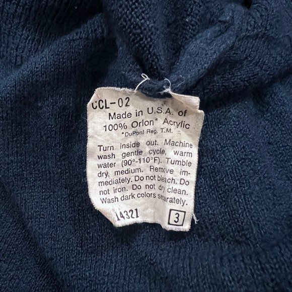 Vintage DIOR Orlon Acrylic Sweater - Picture 5 of 5